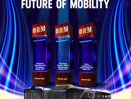 3 Awards for the Future of Mobility!