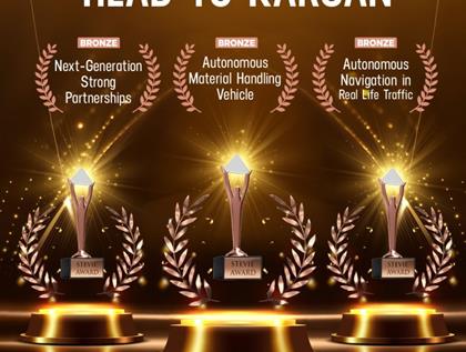 3 Awards on the Road to the Future!