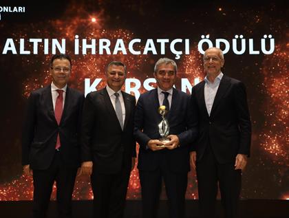 Karsan İhracat Şampiyonları Ödüllerinde  Altın Plaket’in Sahibi Oldu!