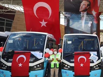 Hakkari Belediyesi’ne 10 Adet Karsan Jest+