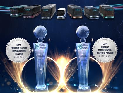 Karsan Wins Double Awards  with Its Electric Evolution Strategy!