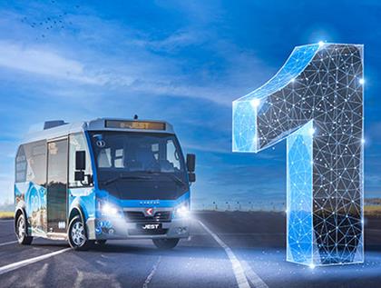 Karsan e-JEST Leads the European Market Two Years in a Row!