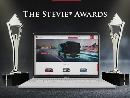 Karsan’s Website Wins Two Stevie Awards!
