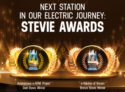 Two Awards from 'STEVIE' to Karsan!