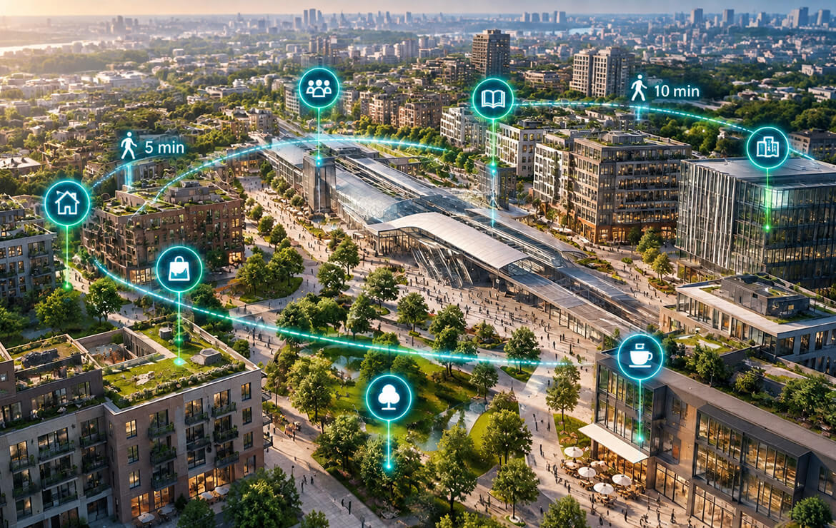 Qu’est-ce que le Transit-Oriented Development (TOD) ?