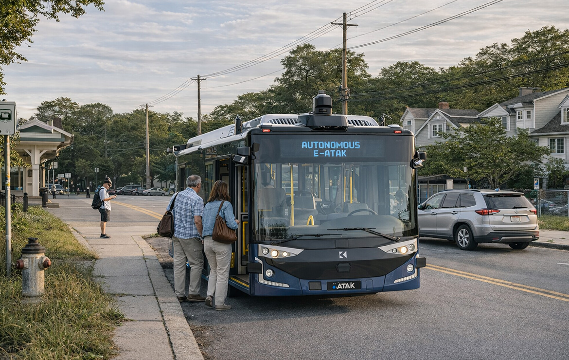 Why Autonomous Minibuses Are the Missing Link in First- and Last-Mile Mobility